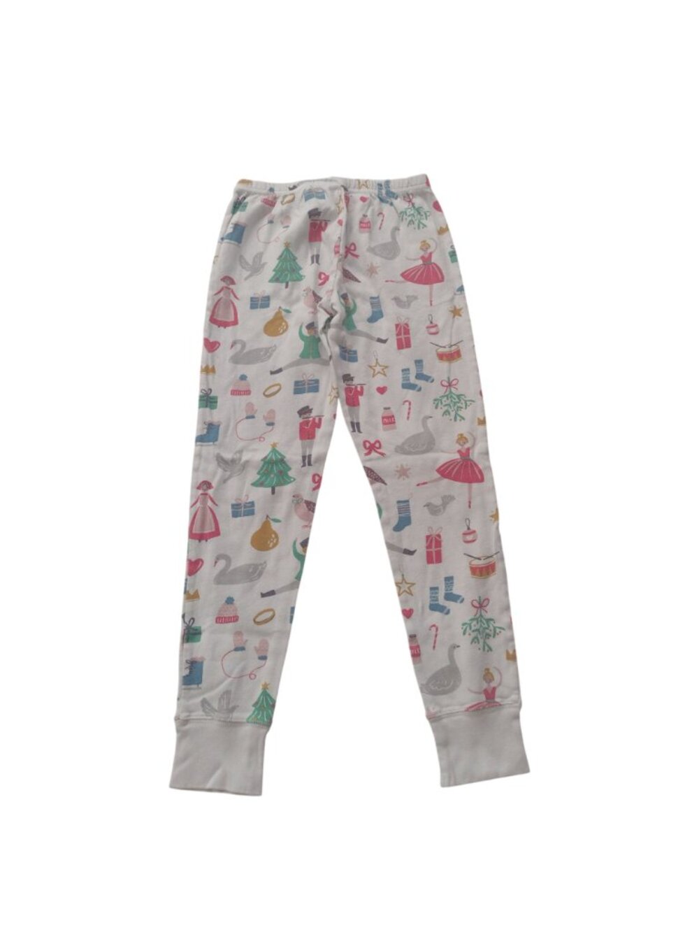Mini Boden Nutcracker Print Pajamas 10 Christmas Ballet Cotton Long John PJs 140 - Picture 7 of 8